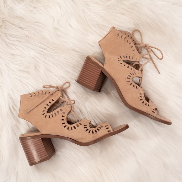 Mossimo Supply Co. Shoes - Mossimo lace-up heels